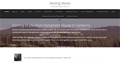 Desktop Screenshot of keatingmedia.com.au